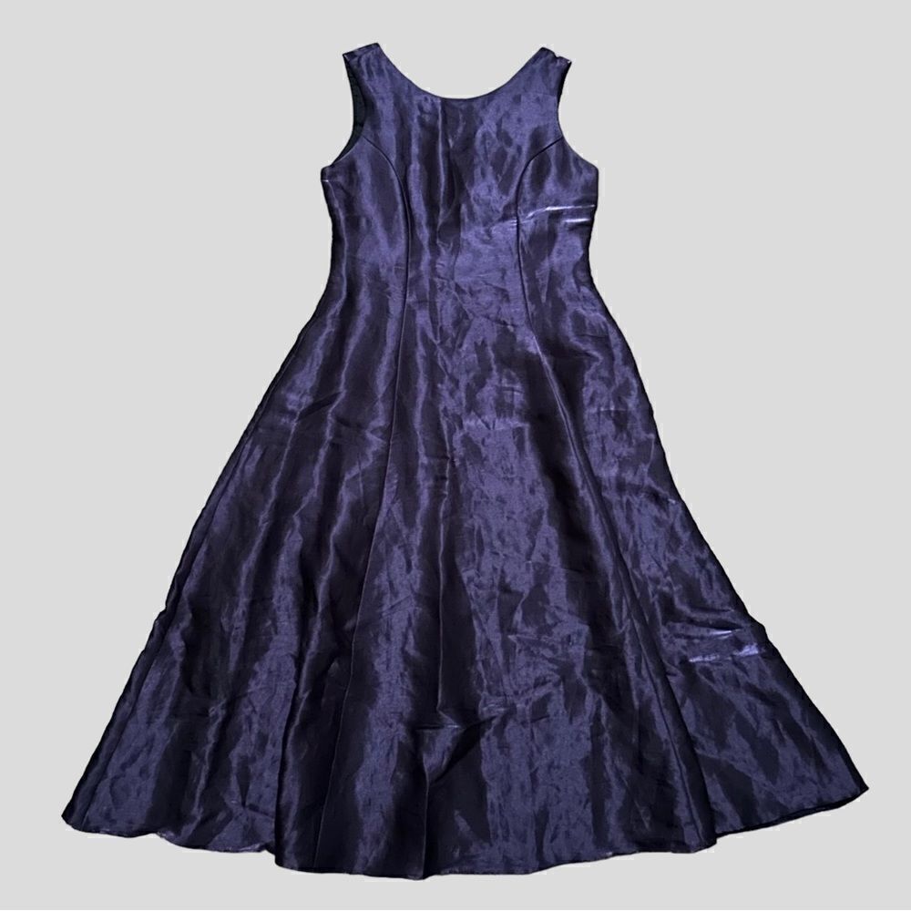 Vintage Jessica McClintock Purple Formal Dress